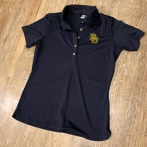 Nike Dri-Fit Baylor Golf Short Sleeve Shirt